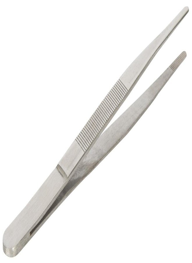 Dynore Stainless Steel Kitchen Cooking Culinary Tweezers, Precision Tongs, Kitchen Garnishing Tools 25.5 CM Long - Image 1